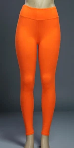 Leggings Depot Damen Stretch Orange One Size - Bild 1 von 7