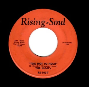 FUNK-U-F-O'S-TOO HOT TO HOLD/LA-LA MEANS I LOVE YOU-RISING-SOUL 102 - Picture 1 of 2