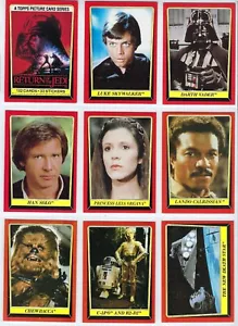 1983 Topps Star Wars Return Jedi Complete 132 Cards + 66 Variation Sticker Set - Picture 1 of 12