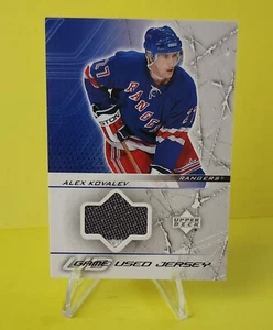 2003-04 Upper Deck Game Used Jersey #GJ-AK Alex Kovalev NY Rangers - Picture 1 of 2