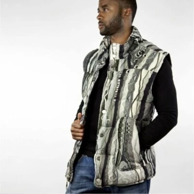 NOTORIOUS BIG COOGI Australia Sweater Down Vest Authentic C65600XX MEN 4XL - Image 1 of 4