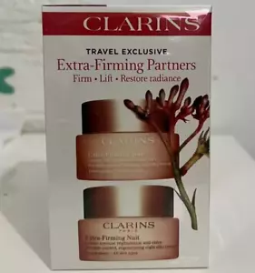Clarins Extra Firming Day & Night 2x50ml for All Skin Types In UK - Picture 1 of 3