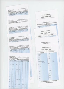Strat-O-Matic Football 2014 New York Jets 18 cards NrMINT - Picture 1 of 2