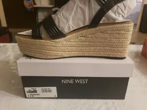 Nine West Ninnia3 Women's Heels Black Size 7.5 M. - Picture 1 of 7