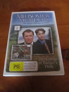 DVD MIDSOMER MURDERS 1 THE KILLINGS AT BADGER'S DRIFT GREAT ** MUST SEE ** - Picture 1 of 2