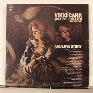 VIKKI CARR The First Time Ever (I Saw Your Face) and Love Story Double LP - Picture 1 of 12