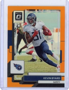 2022 DONRUSS OPTIC KEVIN BYARD ORANGE PRIZM #193 TITANS 051/199 NM-MT - Picture 1 of 2