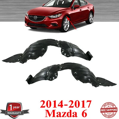 Juego de forros de guardabarros delanteros para Mazda 6 2014-2017 Foto 1 de 4
