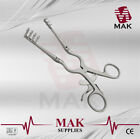 MAK Retractor Weitlaner Beckman 16cm (3x4 Prongs) Blunt Hinged Arms "FAST SHIP"