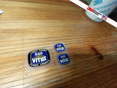 EGOVINYLS VITUS Vitus 888 light tubes decal set X3 sticker vinyl adesivi autocollant ステッ