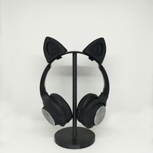Black Cat Ears for Headphones / Headphone  Attachment  / Ears for Headset