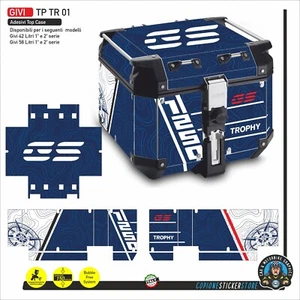 Klebeschutz für TOP Case GIVI 42 und 58 Liter Aluminium TROPHY TP TR 01 - Bild 1 von 2