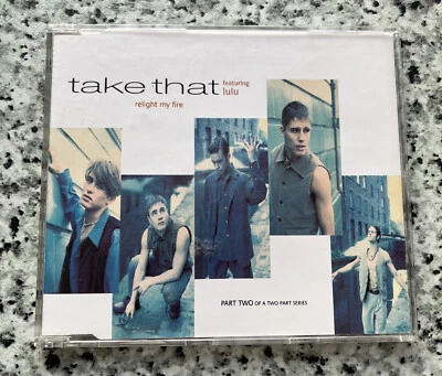 Maxi Single CD - TAKE THAT  RELIGTH MY FIRE featuring LULU part two gebraucht - Bild 1 von 3