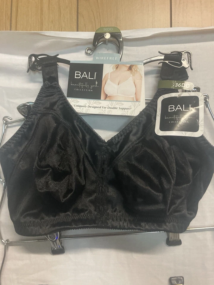 Bali Live It Up Light Lift Side Shaping Bra 38DD White DF3353