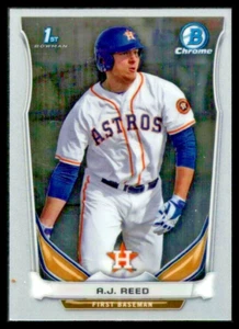 2014 BOWMAN CHROME MINI #60 A.J. REED HOUSTON ASTROS - Picture 1 of 2