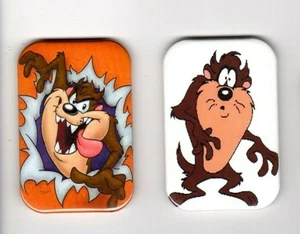 TAZ TASMANIAN DEVIL 2 REFRIGERATOR MAGNET 2" X 3" WITH ROUNDED CORNER - Picture 1 of 4
