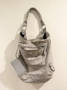 Balenciaga Agneau Giant 21 Silver Hardware Day Hobo Argent Bag - Bild 1 von 17