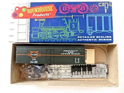 HO Roundhouse Heritage Car 4 36' Wood  Prospect Upper Ridge Reefer PURR "The Cat - Image 1 of 4
