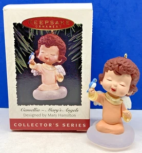 1995 Hallmark Mary's Angels - Camellia by Mary Hamilton Keepsake Ornament - Picture 1 of 5