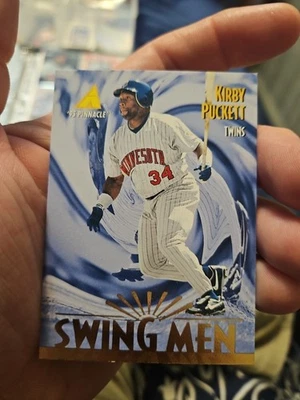 1995 Pinnacle #296 Kirby Puckett Swing 男式 — 第 1/4 张图片