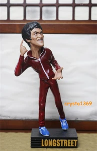 Nuovo IN STOCK CINA. X-H Bruce Lee 李小龙 Statua Modellino Ornamento Regalo - Foto 1 di 4