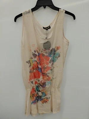 Camiseta sin mangas Angel Eye para mujer color crema talla L Foto 1 de 4