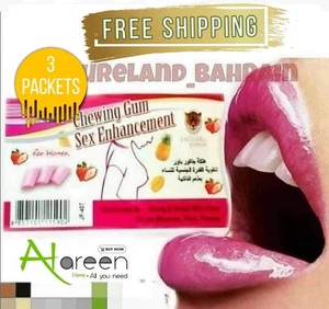 3 Packets Jaguar Power Womens Sexual Enhancement Gum Free Shipping - Picture 1 of 2