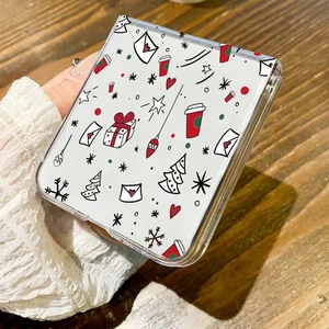 Christmas Folding Hard Case For Samsung Galaxy Z Flip7 FE Flip6 Flip5 4 3 Cover - Picture 1 of 18