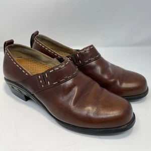 Ariat Boots Womens 6B Brown Leather Booty Slip On Ankle Shoes Western Cowgirl - Picture 1 of 10