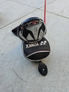 Left Handed Yonex Ezone SD #3 Wood / 15° / Stiff Flex Yonex Shaft. Head Cover - Picture 1 of 8