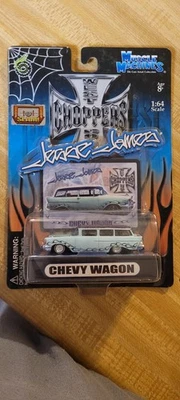 Muscle Machines Jesse James West Coast Choppers Chevy Wagon 1:64 Diecast Nuevo en Paquete Foto 1 de 2