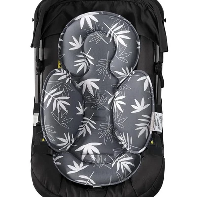 Inserto de asiento de coche infantil, soporte de cuerpo de cabeza de bebé para almohadillas de cojín para recién nacido, com... Foto 1 de 4