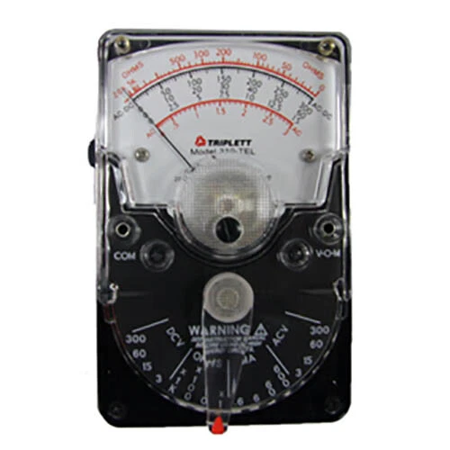 Triplett 3067 Model 310-tel Vom Analog Voltmeter for Telco