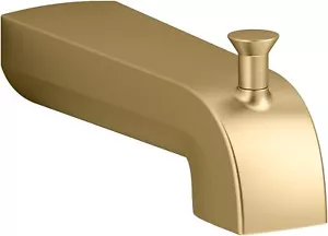 KOHLER 97089-2MB Pitch Wall-Mount Diverter Bath Spout, Bathtub Spout 6 inch,,,, - Picture 1 of 3