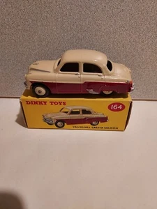 Dinky Toys No 164 VAUXHALL CRESTA SALOON.Maroon & Beige.nr mint & Boxed. - Picture 1 of 12