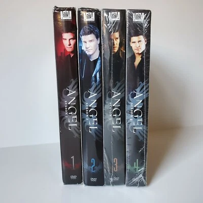 Angel TV Series Seasons 1-4 DVD Boxed Sets 2 New 2 Pre-Owned 20th Century Tested - Image 1 of 4