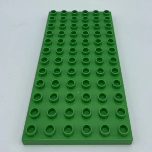 Lego Duplo Grundplatte 6 x 12 Punkte flach (1) grün - Bild 1 von 3