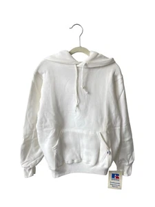vintage russell athletic hoodie sweatshirt youth size medium deadstock NWOT 90s - Picture 1 of 10