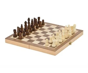 11" Standard Folding Chess Set 2.5" King - Picture 1 of 1