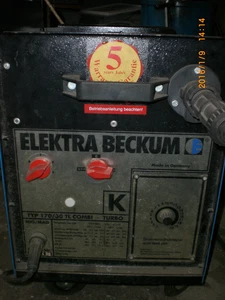Schutzgasschweissgerät Elektra Beckum Typ 170/30 TL Combi - Turbo - Bild 1 von 8