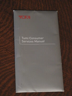 Manual de Servicios al Consumidor TUMI Foto 1 de 4
