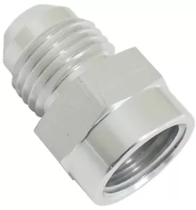 Aeroflow AF361-06S M14 x 1.5 inverted seat to -6 AN for Nissan / toyota steer ap - Picture 1 of 3