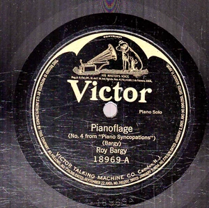 48po. Roy Bargy - Pianoflange & Knice and Knifty (Bargy) - Victor 18969 - Imagen 1 de 1