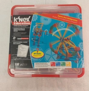 K'NEX Education Gears Intro To Simple Machines #78630 185 pcs Missing A Few Pc - Picture 1 of 10
