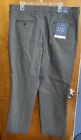 New Mens Croft&Barrow Pants Size 38x32 NWT Classic Fit  Color grey Easy Care