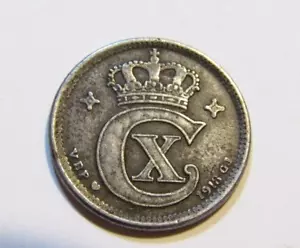 Denmark 1918 2 Ore Iron Coin - Picture 1 of 6