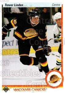 1990-91 Upper Deck French #256 Trevor Linden - Picture 1 of 1