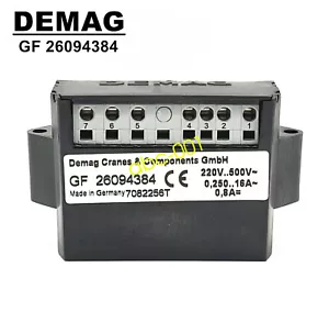 DEMAG GF 26094384 220..500V... Módulo de fuente de alimentación rectificador freno motor - Imagen 1 de 8