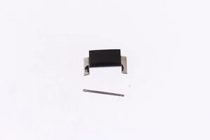 Bulova 98D118 Stainless Steel Two Tone Black Silver 22.5mm Watch Links with Pins - Picture 1 of 2