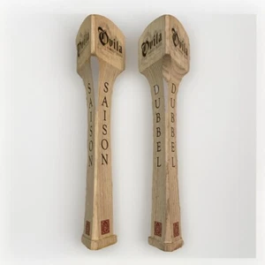 Sierra Nevada Quila Abbey Ales Saison & Dubbel Beer Tap Handles - Picture 1 of 4